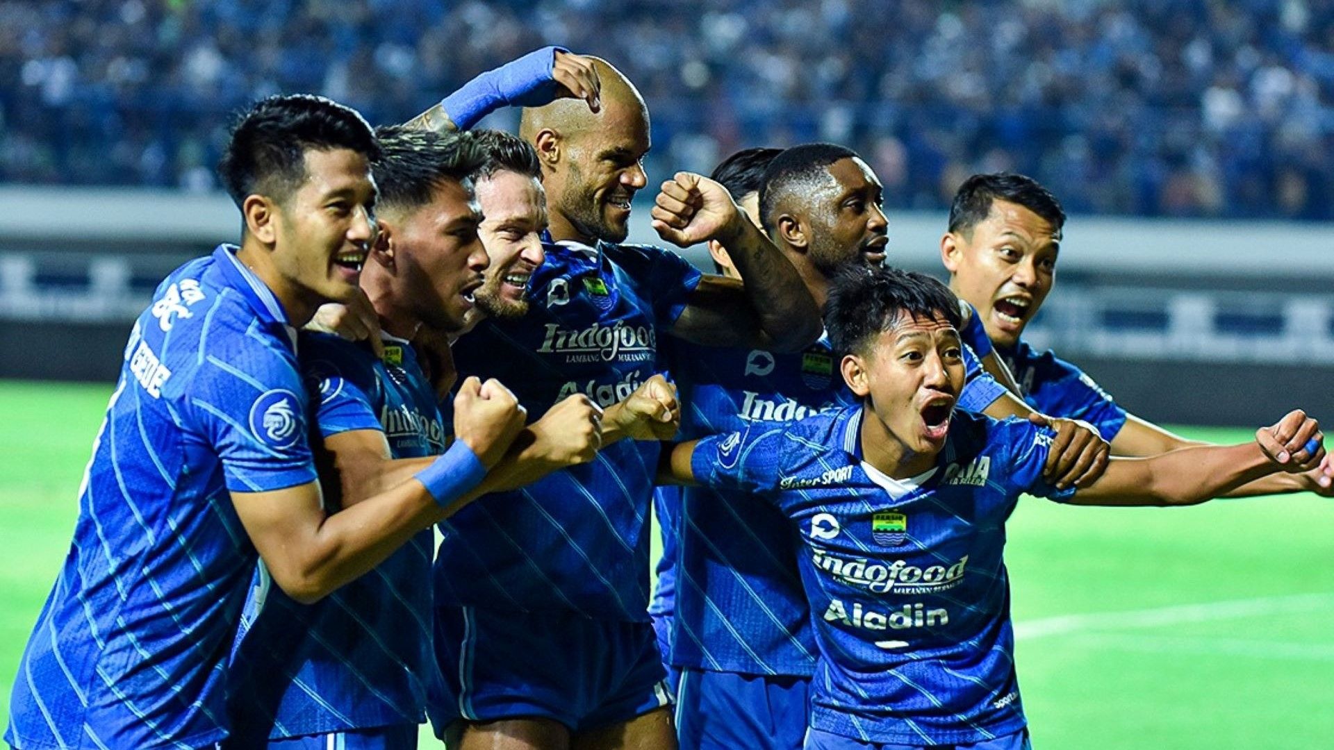 Selebrasi Persib Bandung