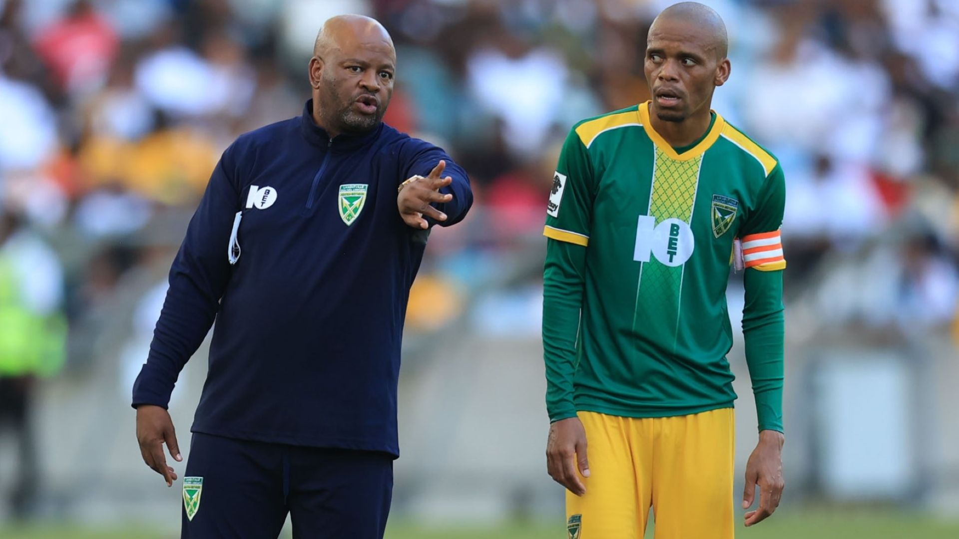 Manqoba Mngqithi and Gladwin Shitolo, Golden Arrows