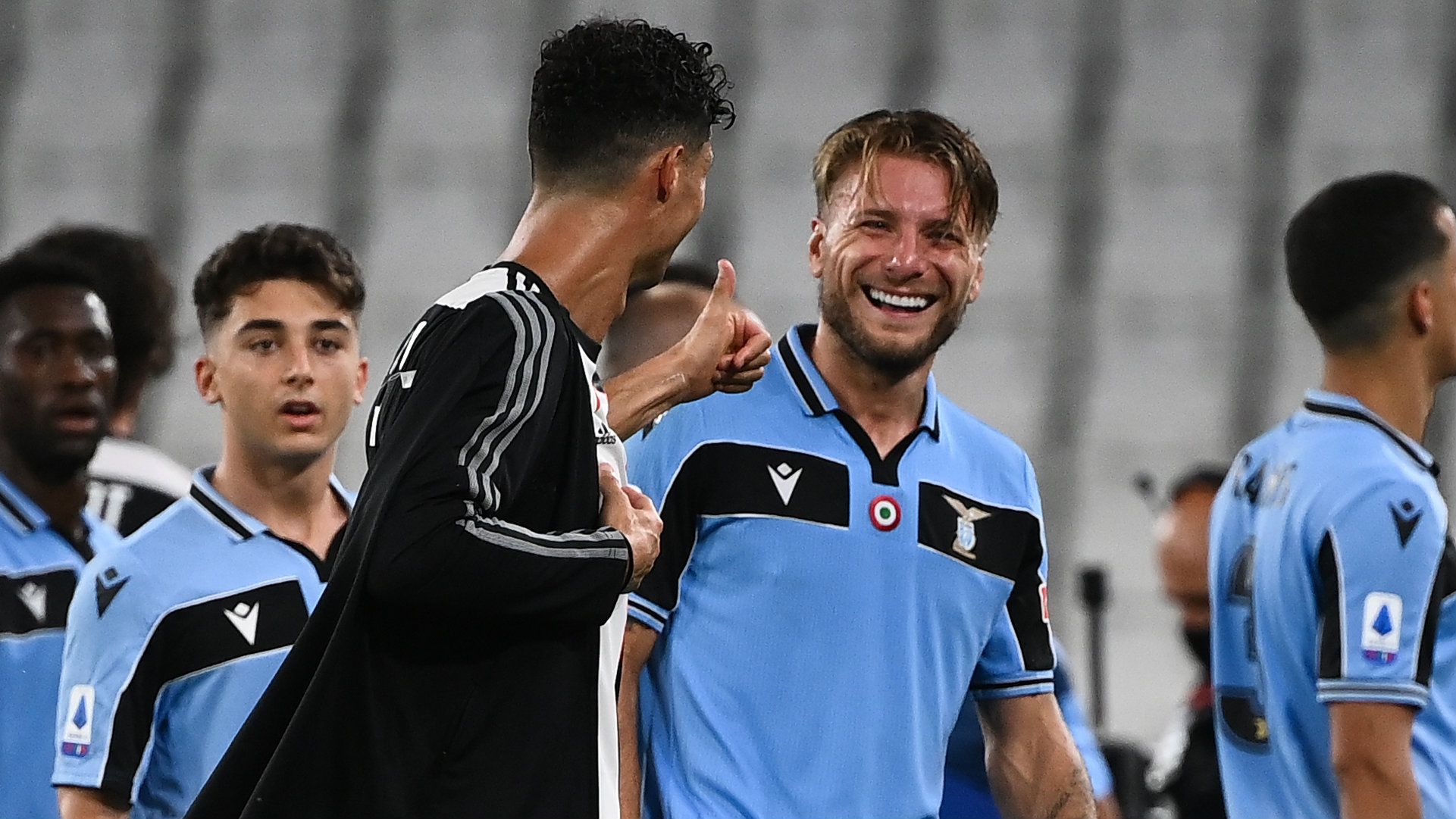 Cristiano Ronaldo Ciro Immobile