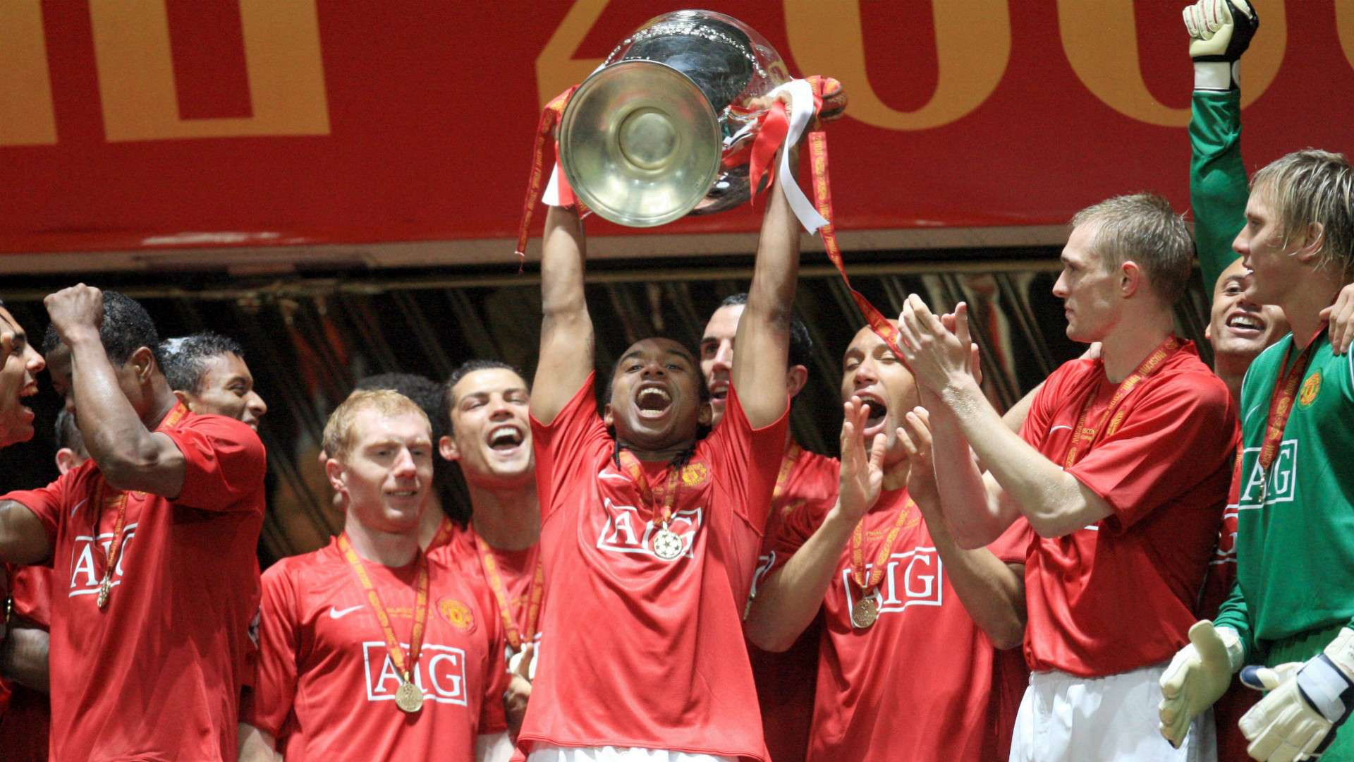 ONLY GERMANY Anderson Manchester United Champions League