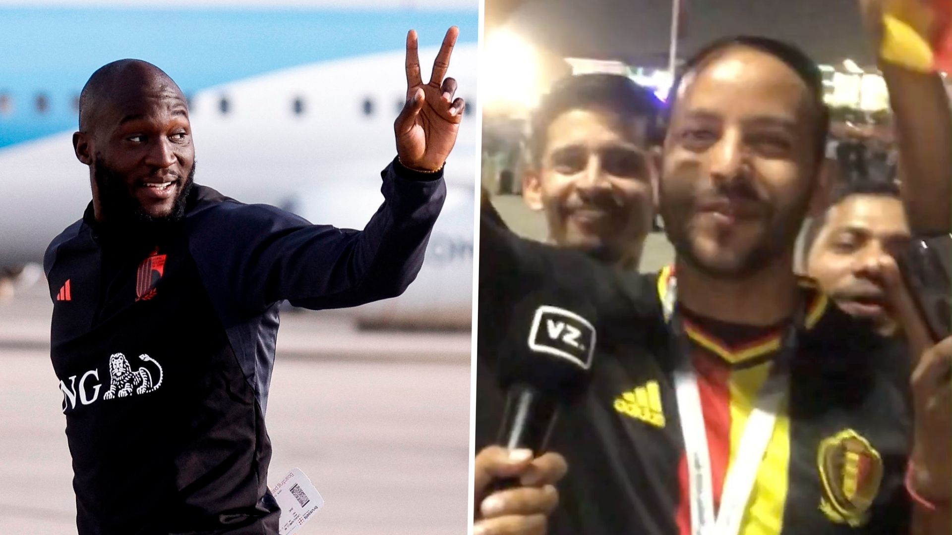 GFX Romelu Lukaku fans Belgium 