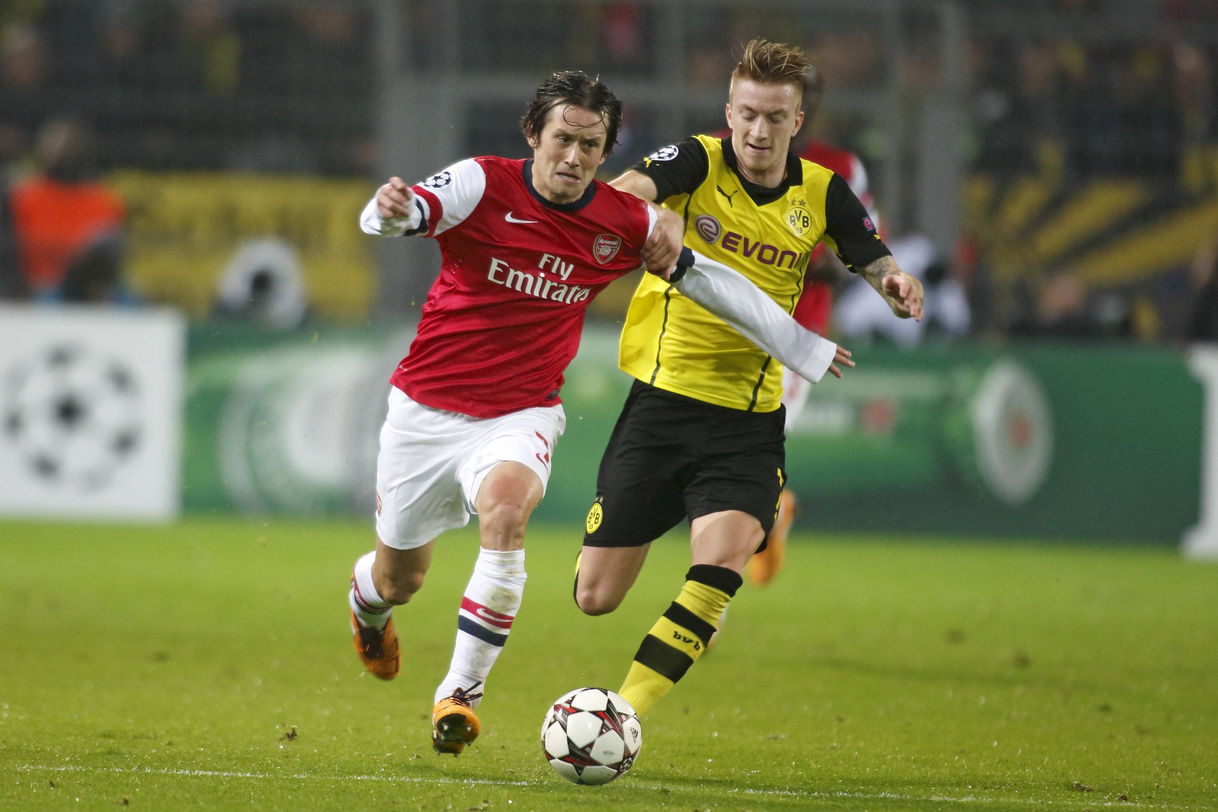 *GER ONLY / NO GALLERY* Tomas Rosicky Marco Reus