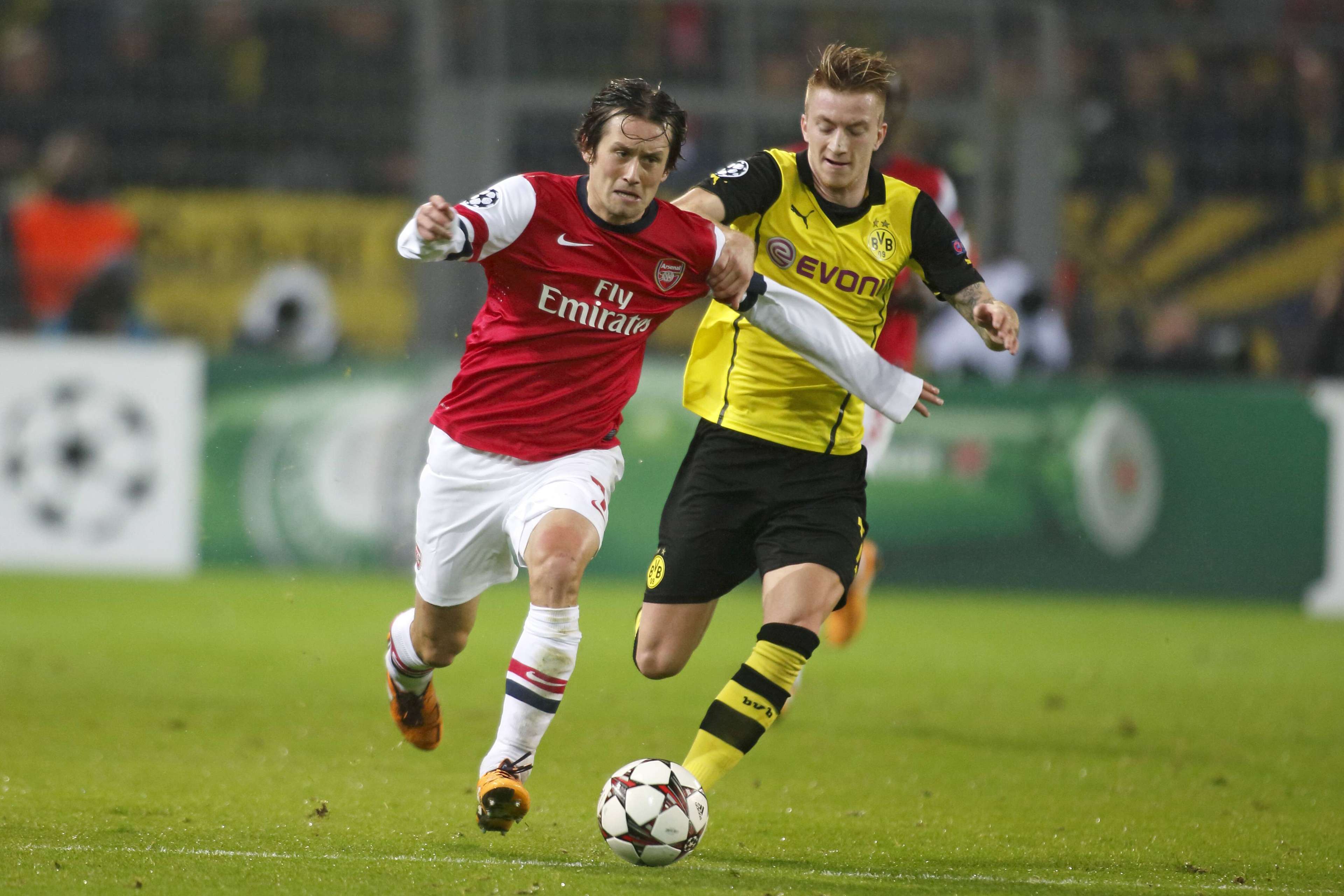 *GER ONLY / NO GALLERY* Tomas Rosicky Marco Reus