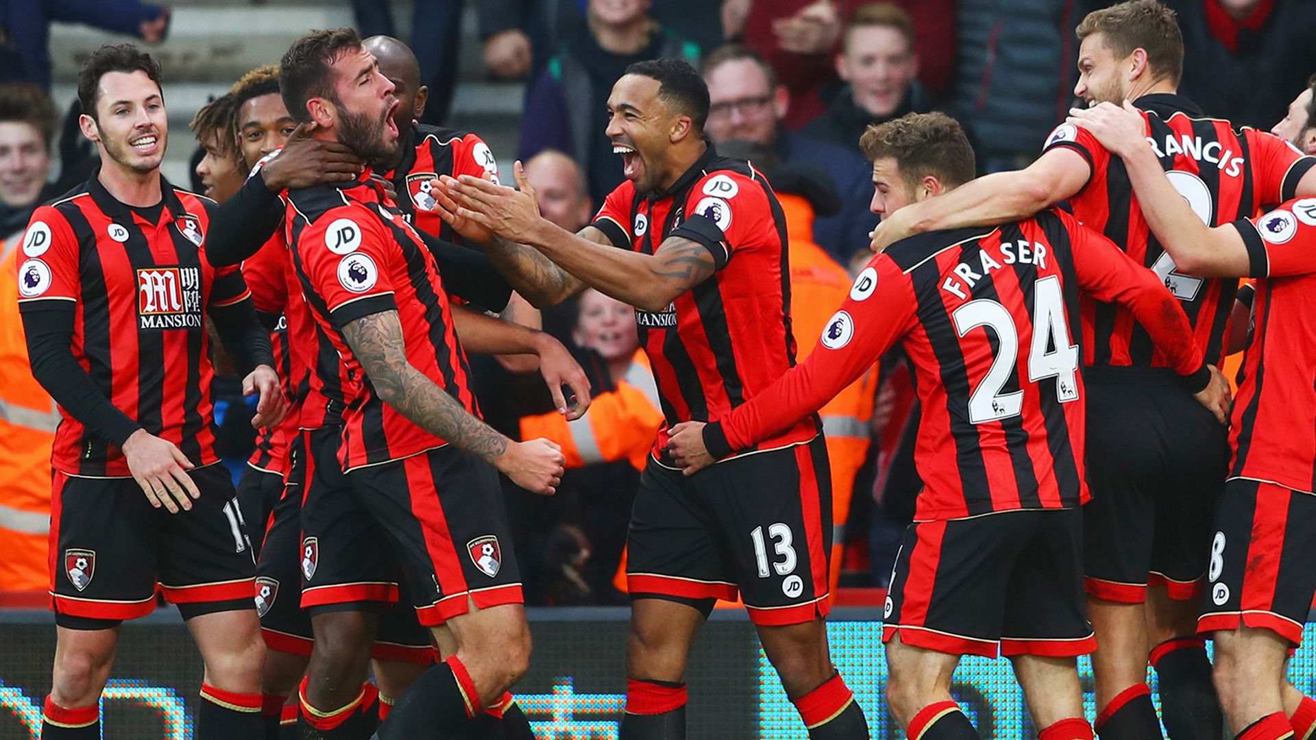 Bournemouth Liverpool 2016-17 Premier League