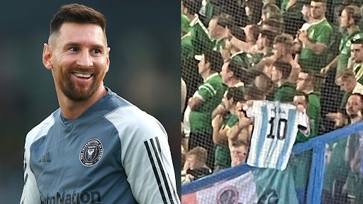Messi Ireland France 