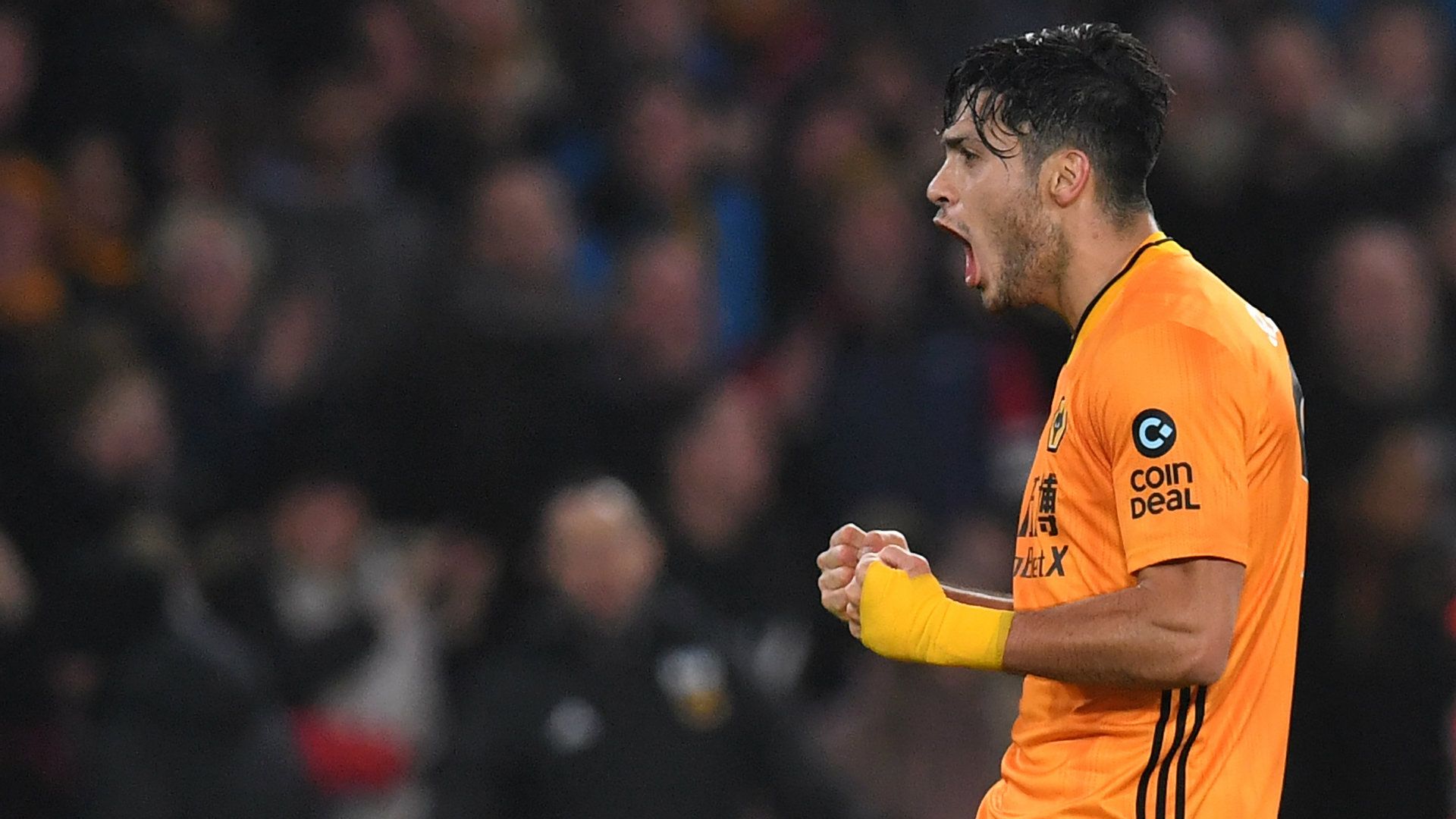 Raúl Jiménez Wolves vs Manchester City 2019