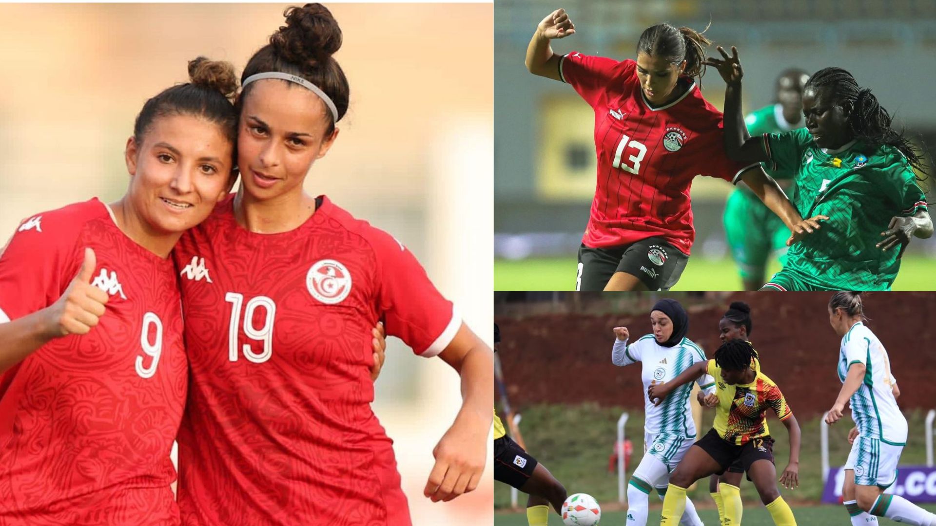 Tunisia, Egypt, Algeria 