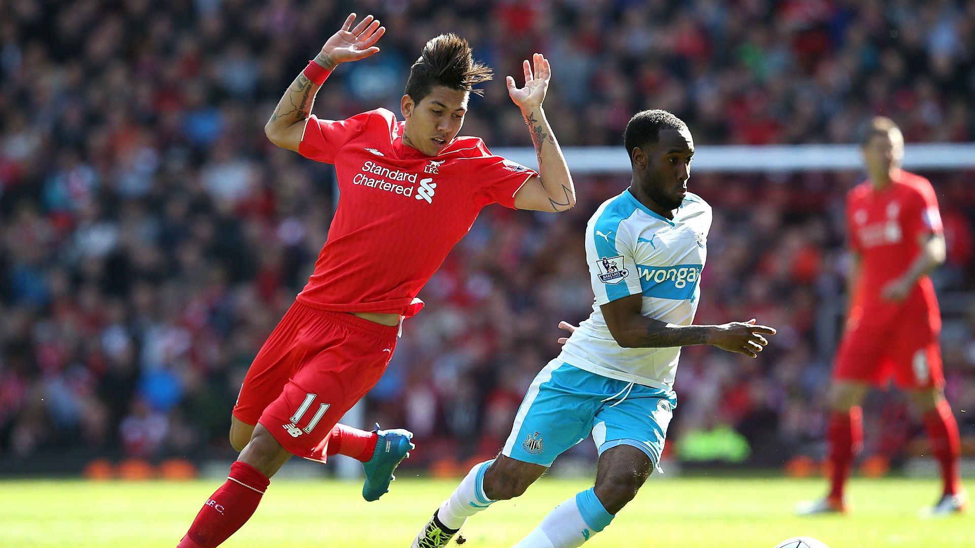 Roberto Firmino Premier League Liverpool v Newcastle