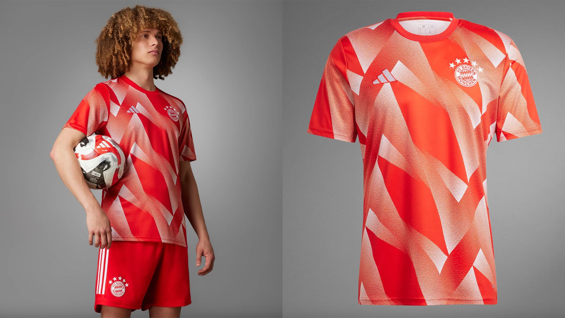 Bayern Munich pre-match kit
