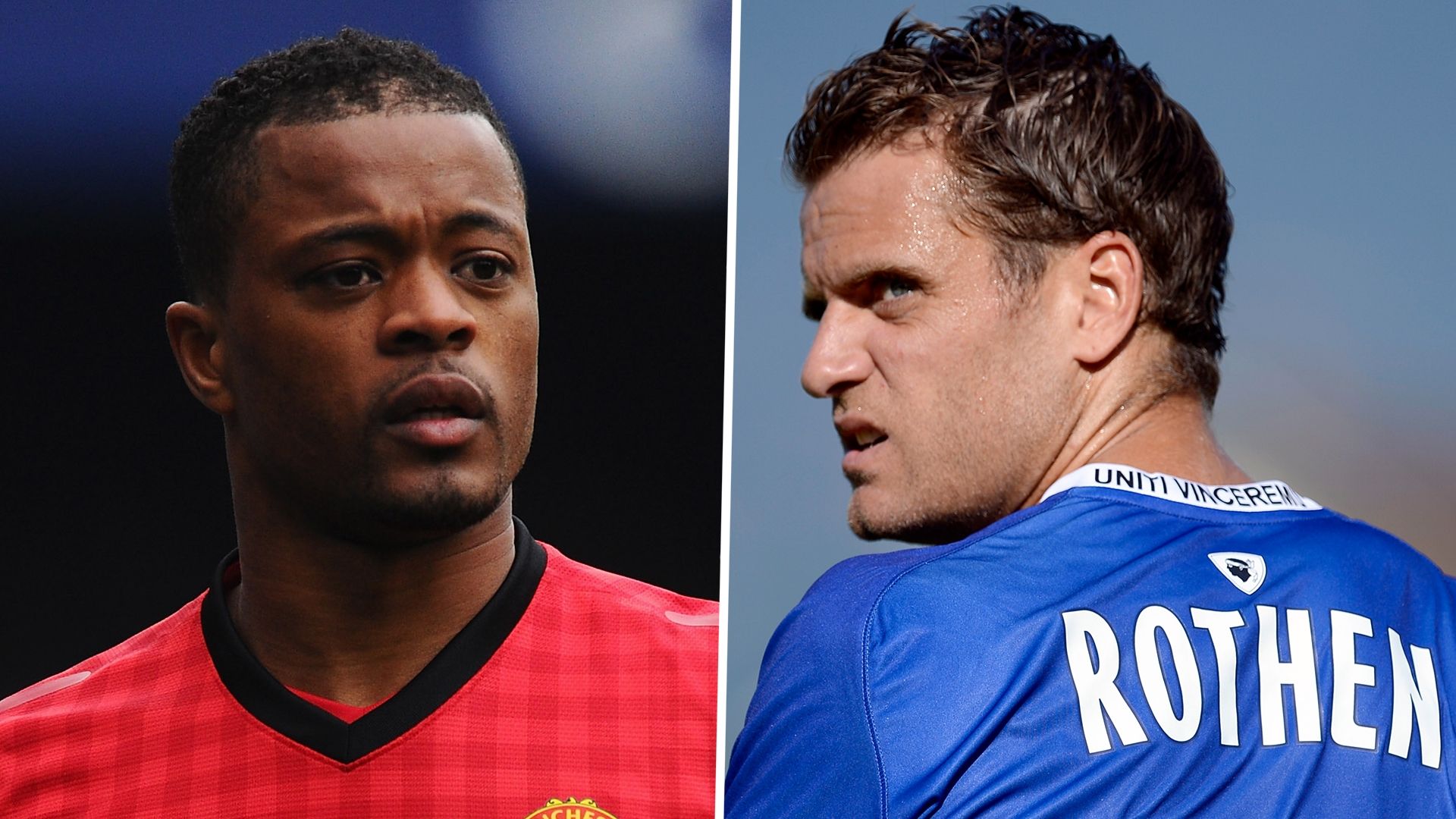 Patrice Evra Man Utd Jerome Rothen