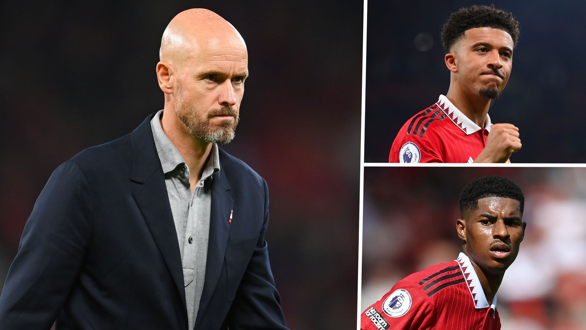Ten Hag Sancho Rashford 