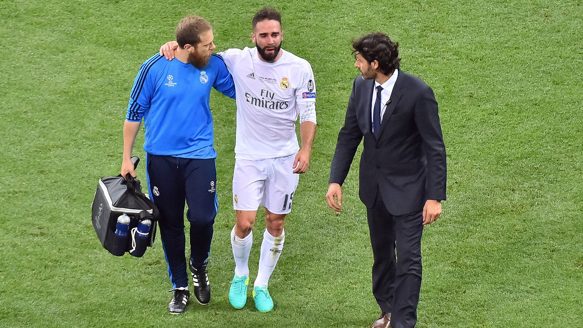 UCL FINAL REAL MADRID ATLETICO DANI CARVAJAL 28052016