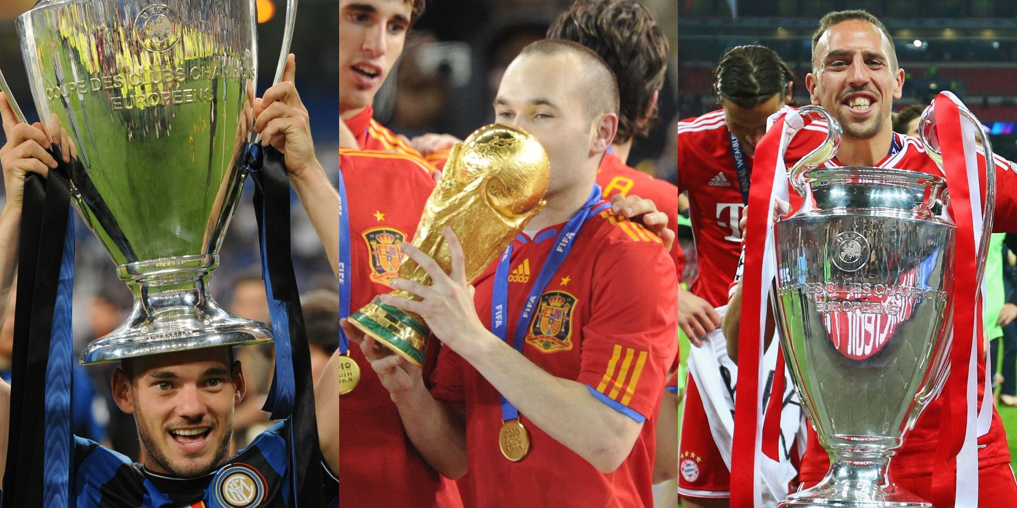 Sneijder Iniesta RIbery