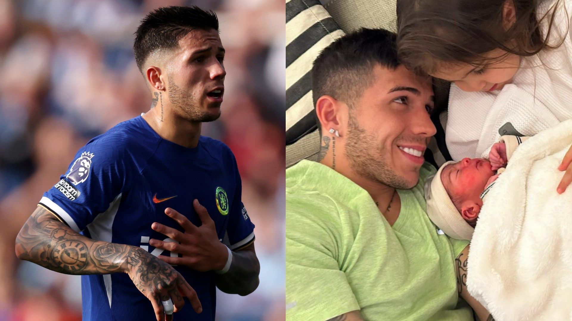 عکس انزو فرناندز و فرزندانش عکس انزو فرناندز و فرزندانش