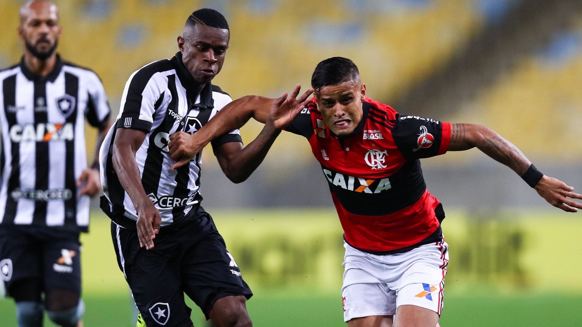 Everton Marcelo Conceicao Flamengo Botafogo Copa do Brasil 23082017