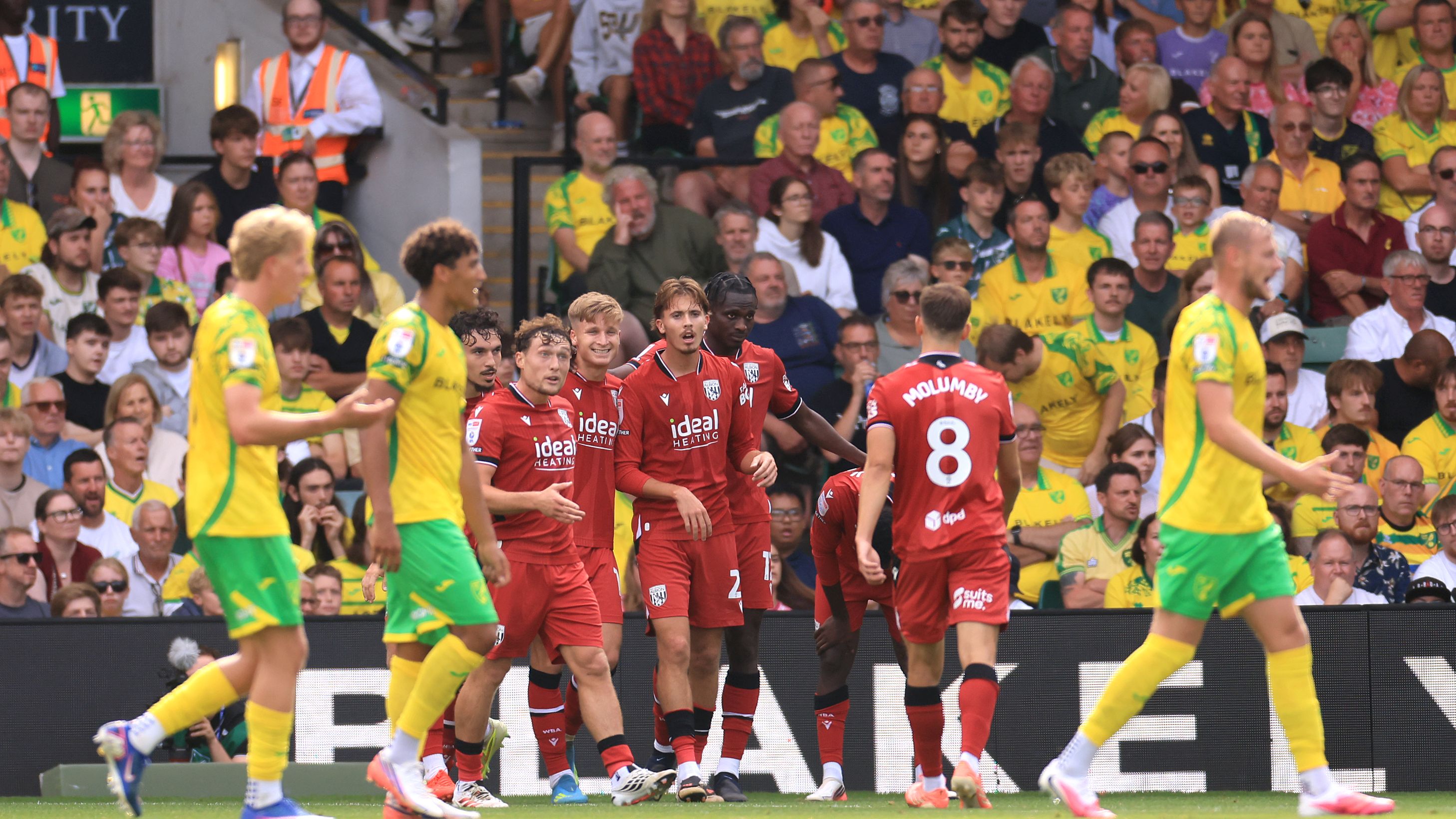 Aune Heggebo West Bromich Norwich City