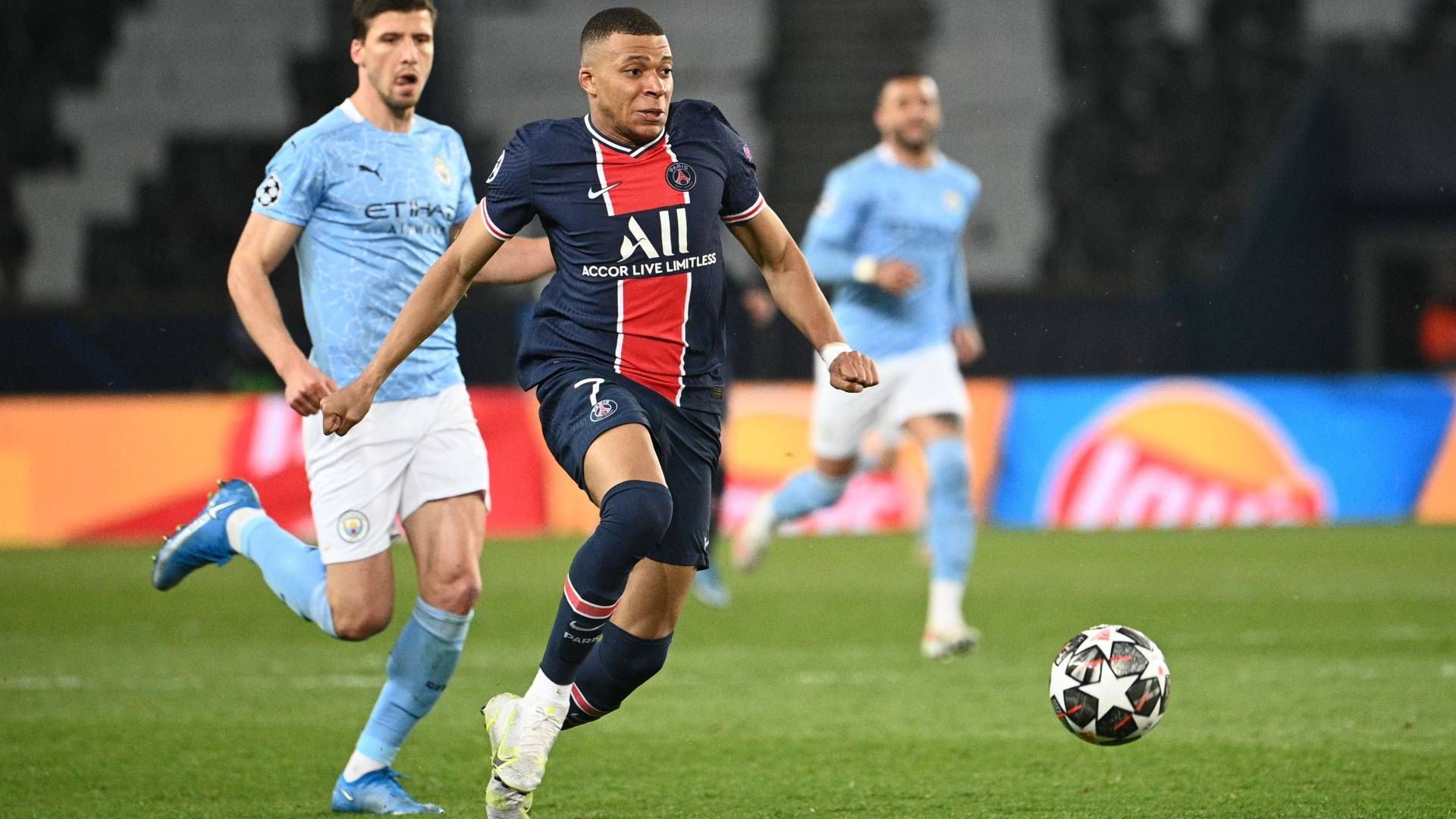 Manchester City Paris St. Germain Kylian Mbappe 30042021