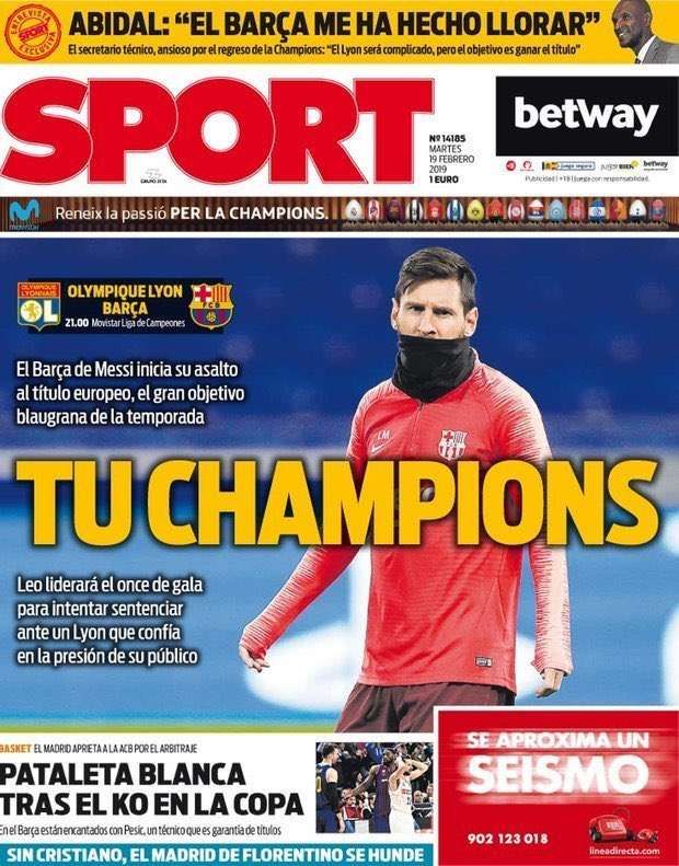 Une Sport 19/02/2019