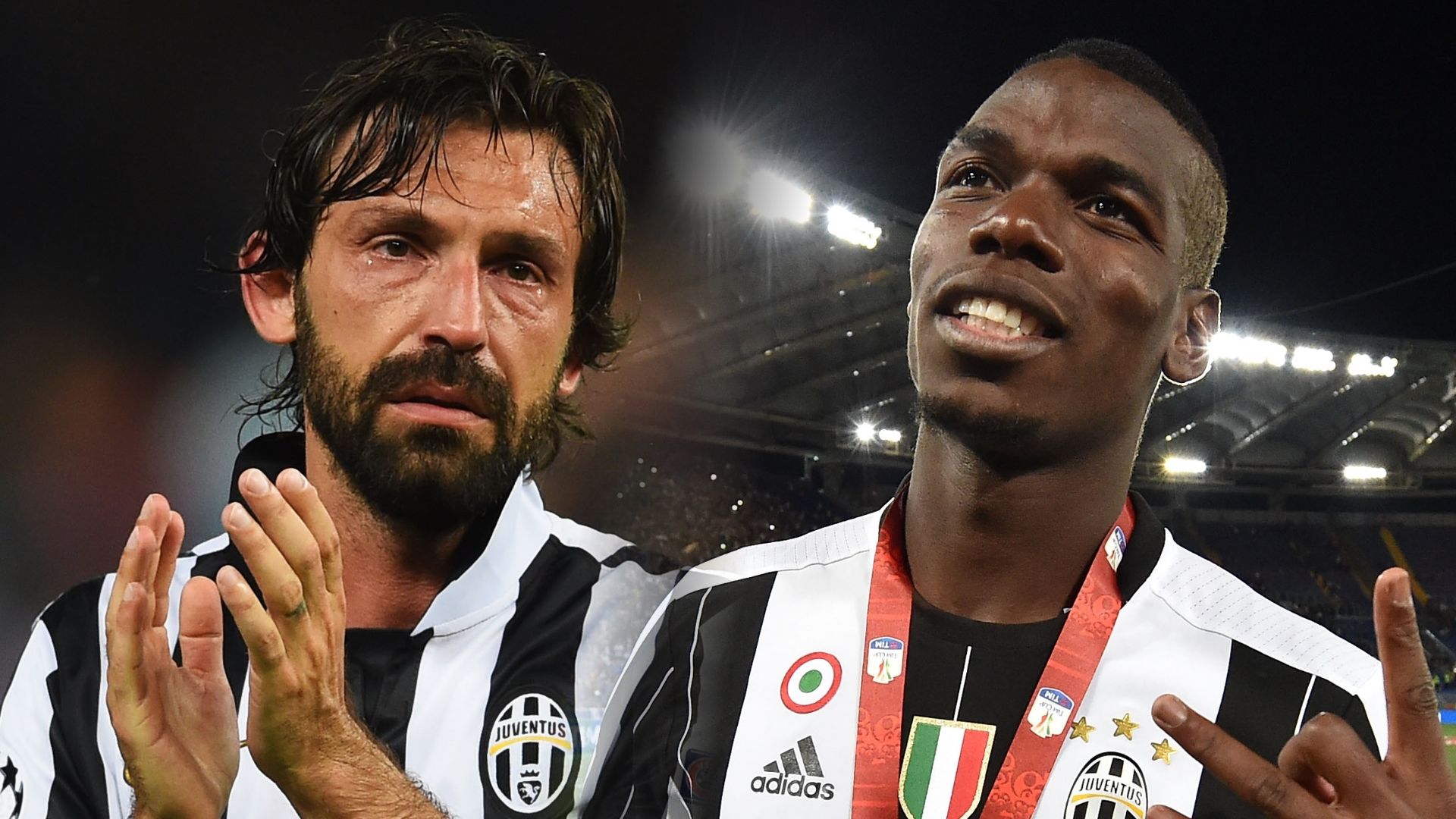 Andrea Pirlo, Paul Pogba