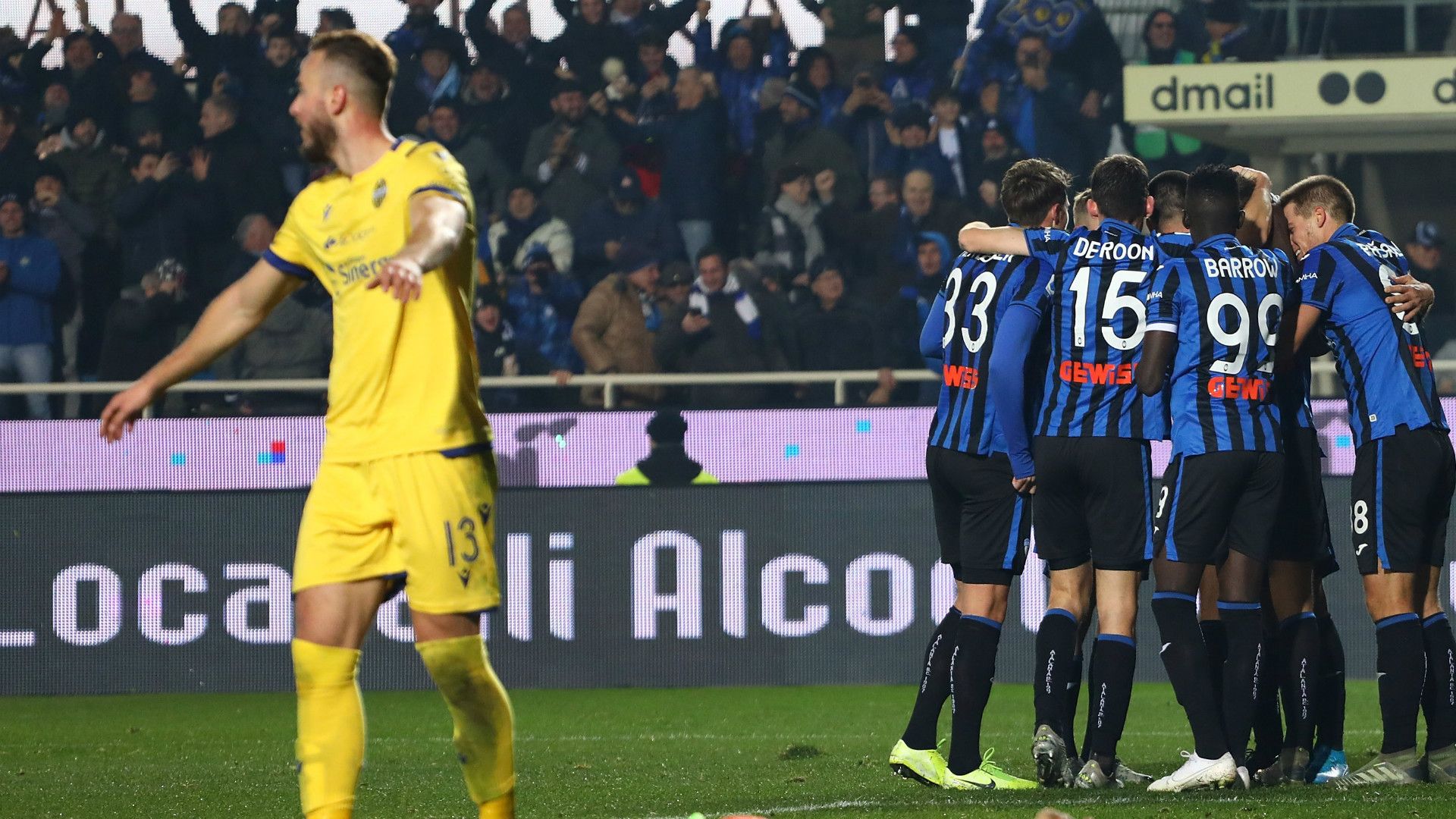 Atalanta celeb Verona