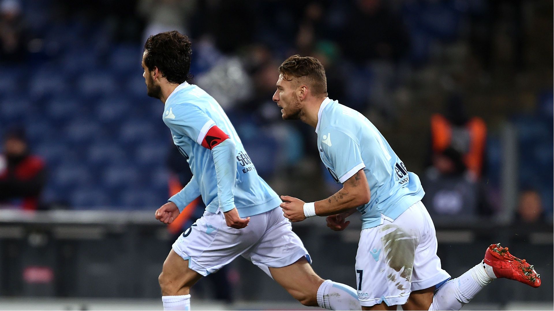 Marco Parolo Ciro Immobile Lazio Genoa Serie A