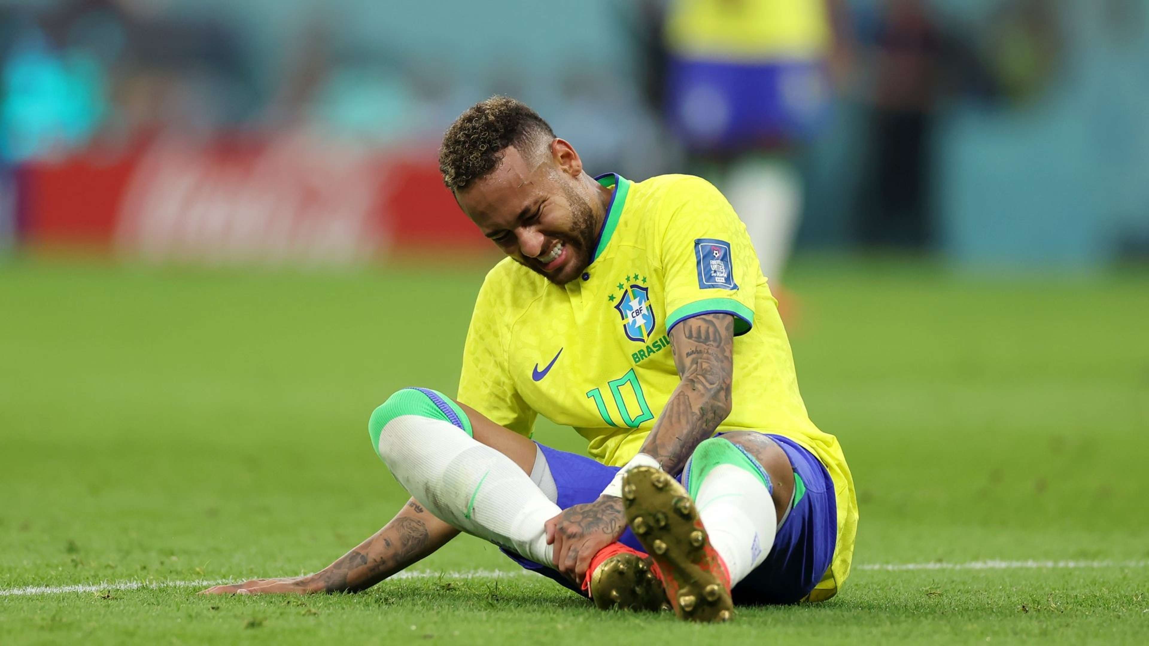 Neymar lesão, Brasil x Sérvia, Copa do Mundo 2022