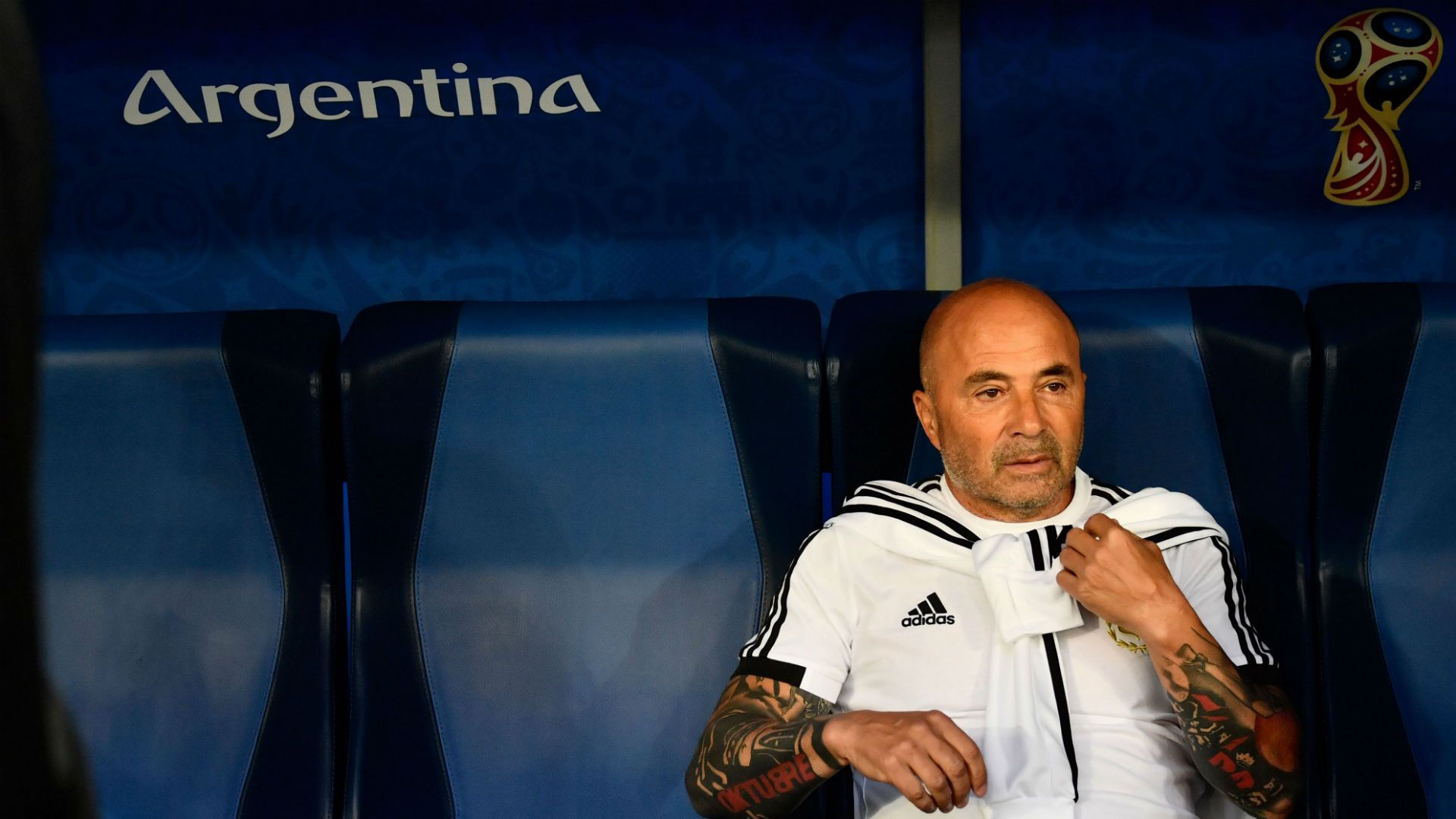 Jorge Sampaoli Argentina Nigeria World Cup Russi 2018 26062018