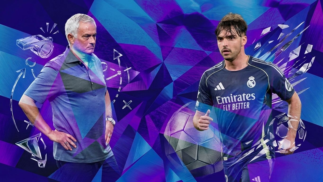 Jose Mourinho Raul Asencio Real Madrid GFX GOAL ONLY