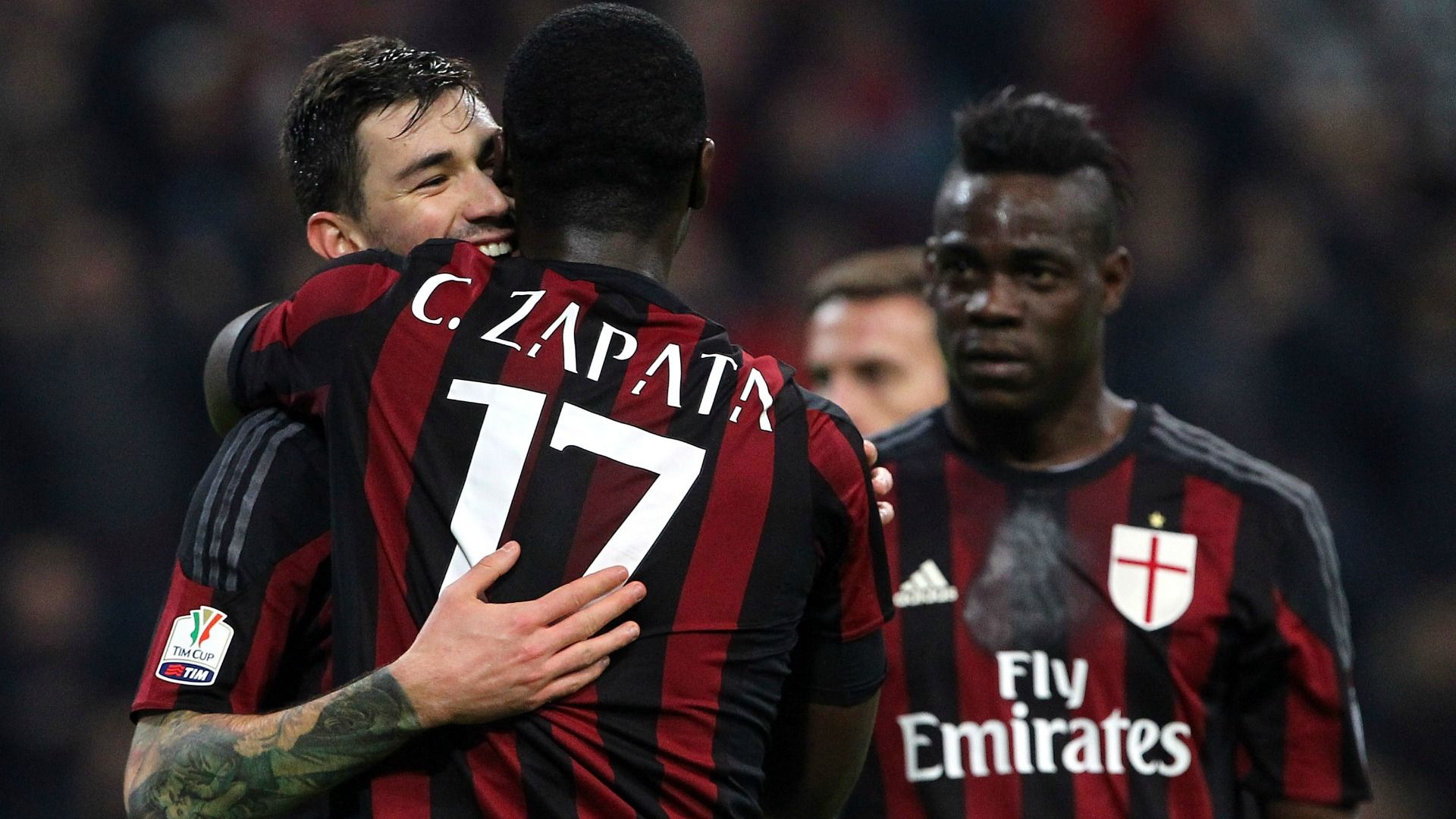 Alessio Romagnoli Cristian Zapata Milan Alessandria Coppa Italia 1032016