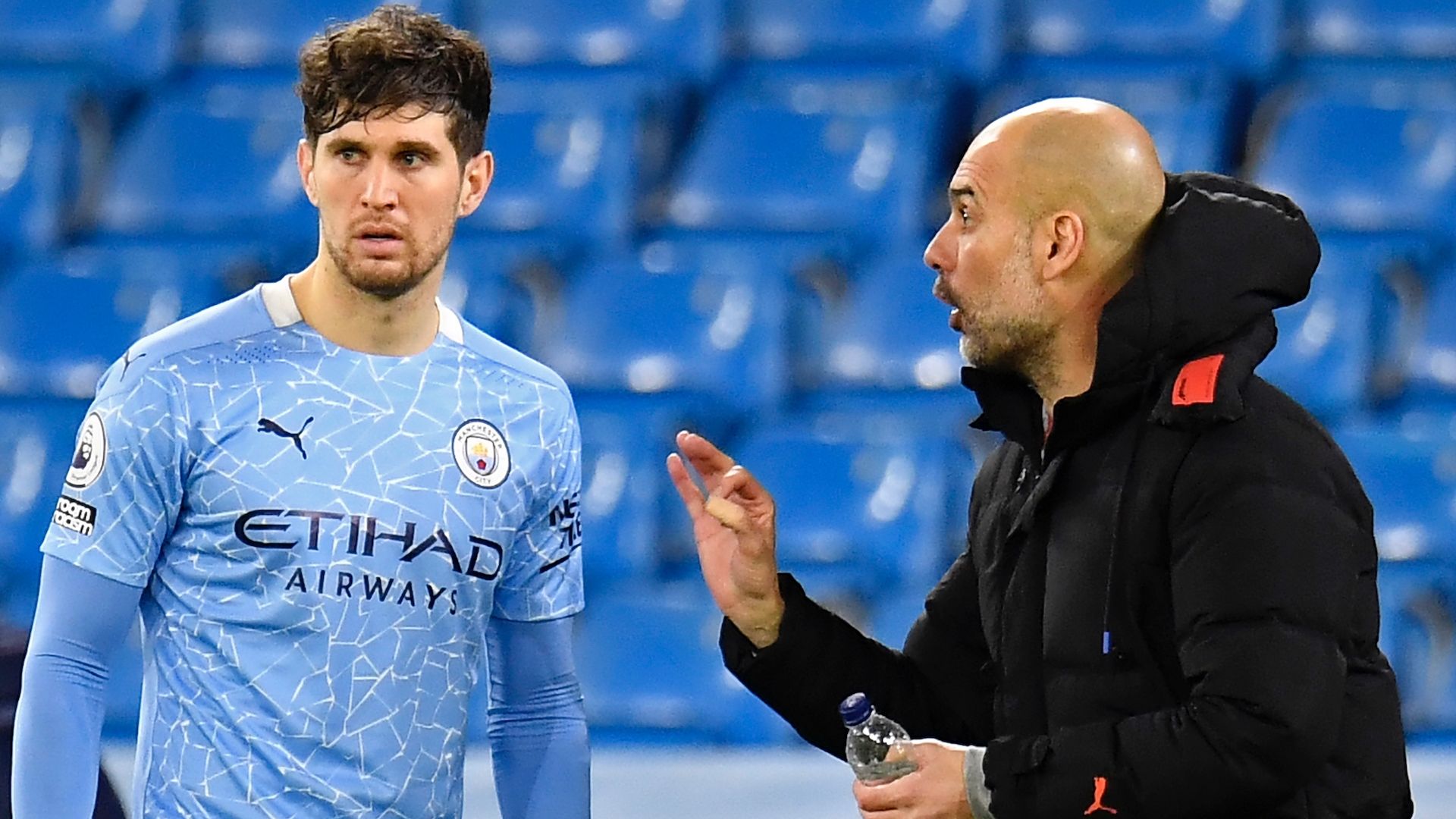 John Stones Pep Guardiola
