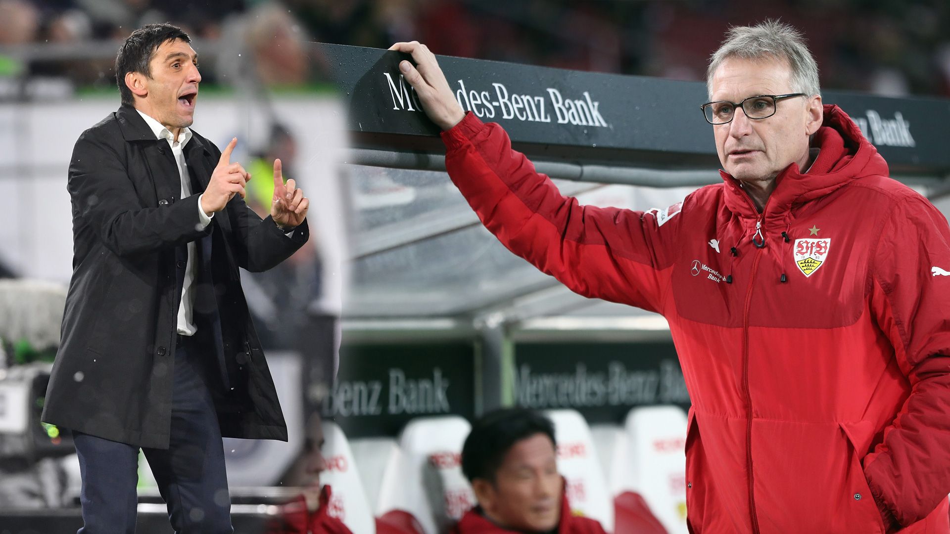 GFX Tayfun Korkut Michael Reschke VfB Stuttgart