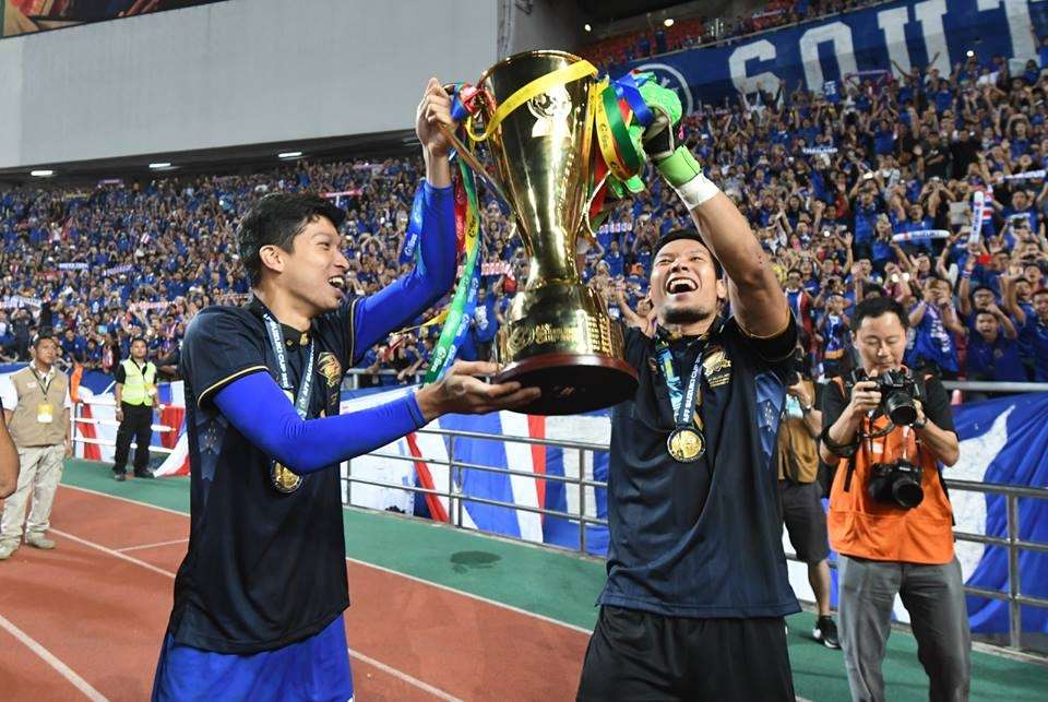 IN PICTURES : ช้างศึกแชมป์ซูซูกิ คัพ 2016