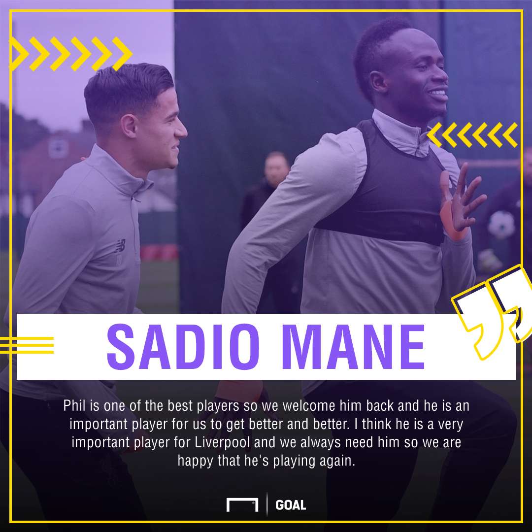 GFX Sadio Mane on Coutinho