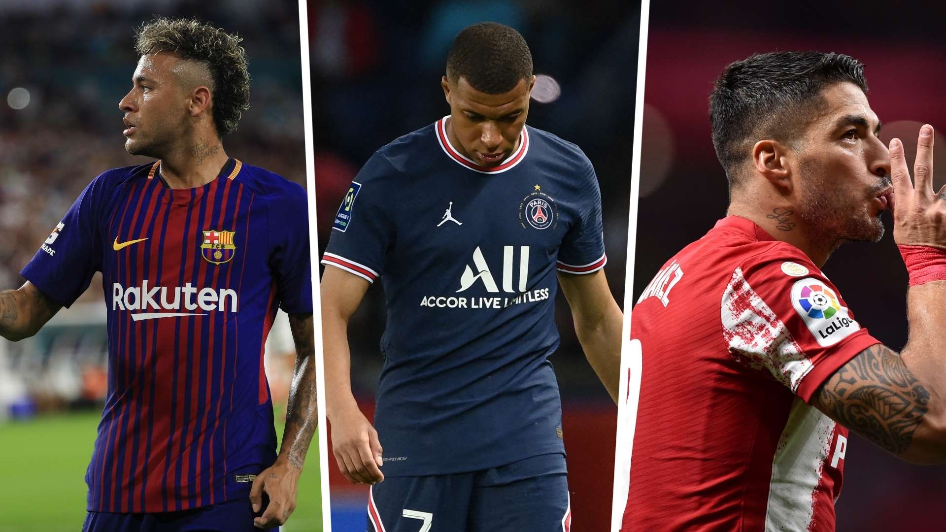 Neymar Mbappe Suarez