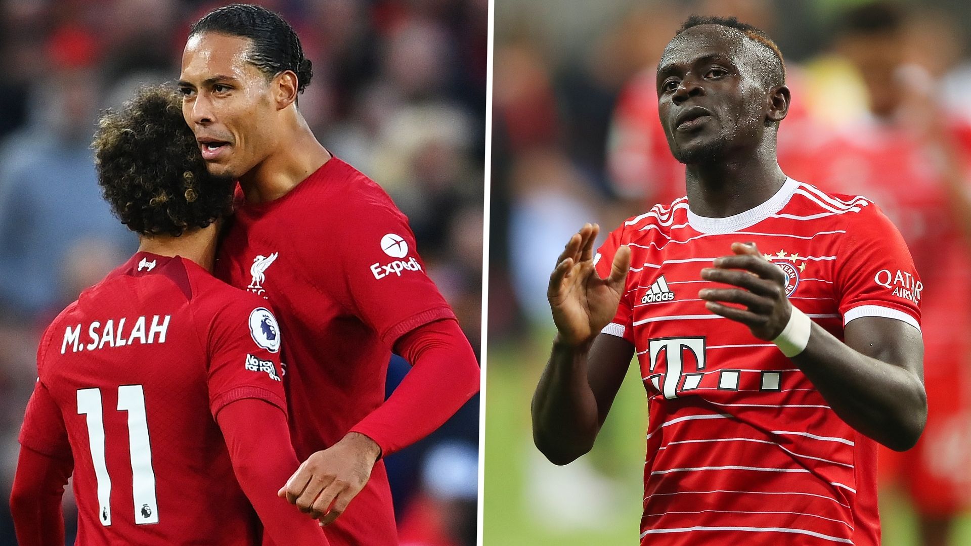 Mohamed Salah Virgil van Dijk Sadio Mane