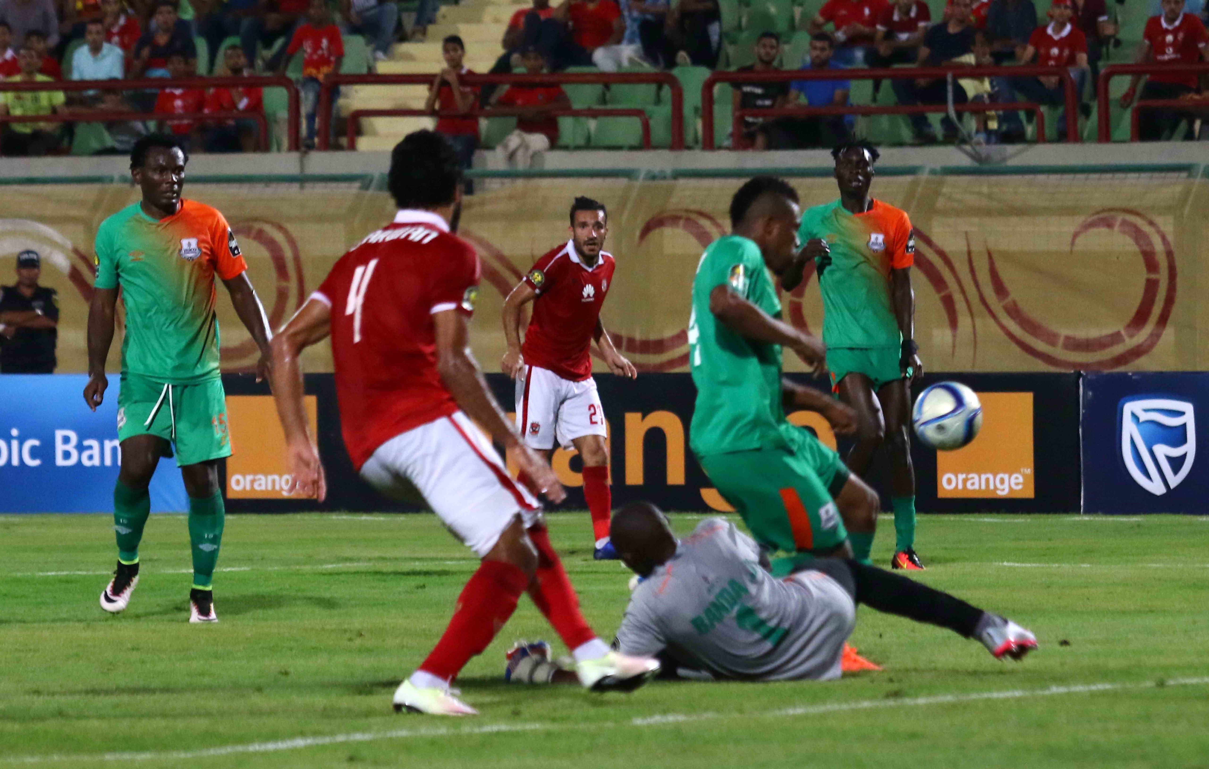 Ahly- Zesco united African champion league 12-8-2016