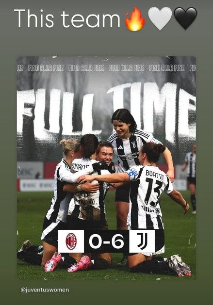 Alisha Lehmann Juventus AC Milan 2024-25