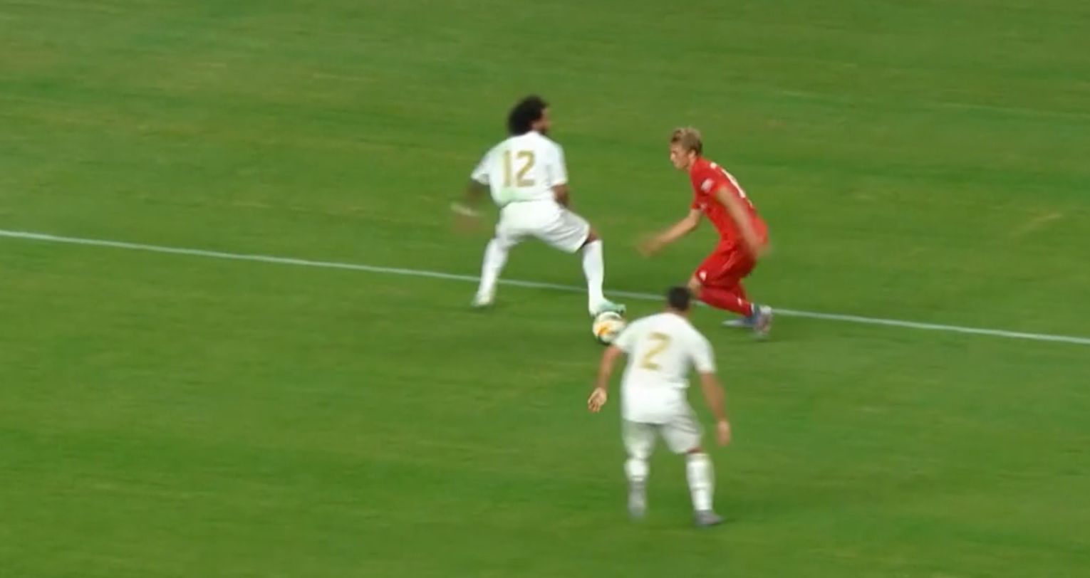 Jann Fiete Arp Marcelo Bayern Munchen Real Madrid ICC 2019