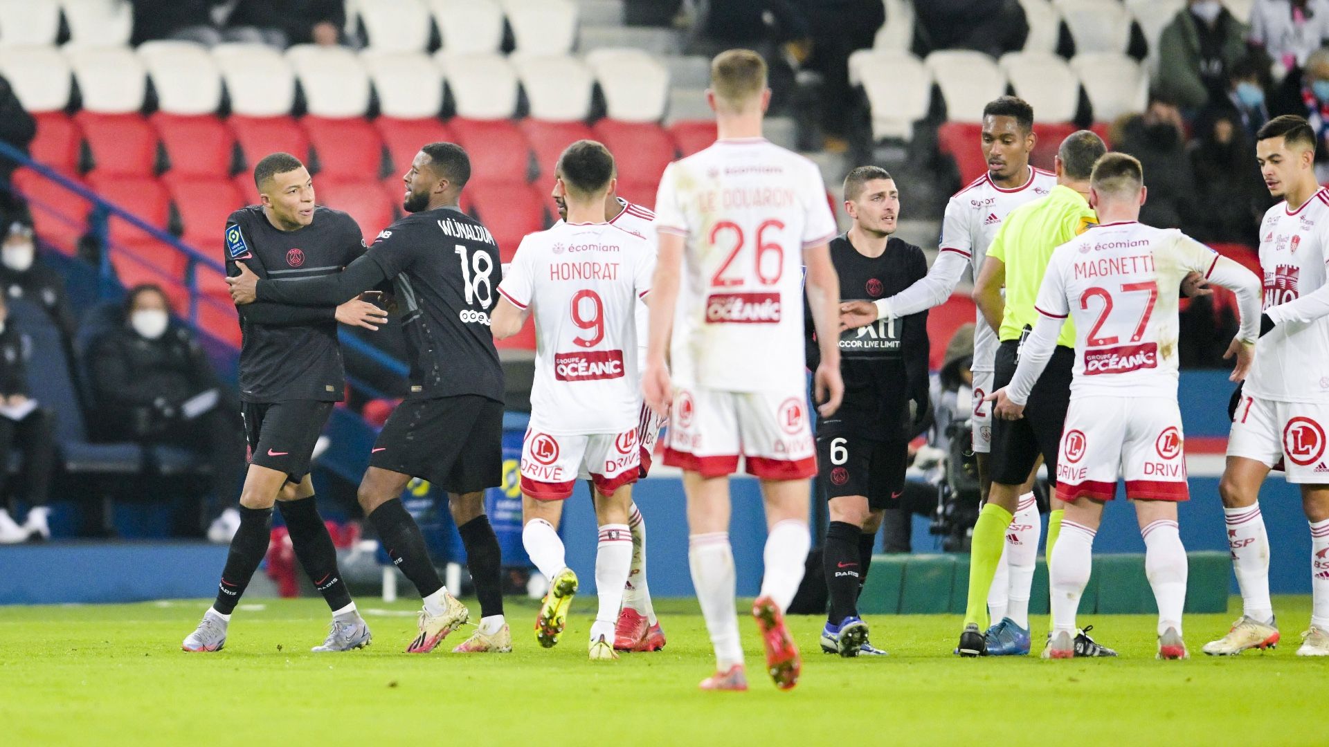 ONLY GERMANY Kylian Mbappe PSG Brest 2022