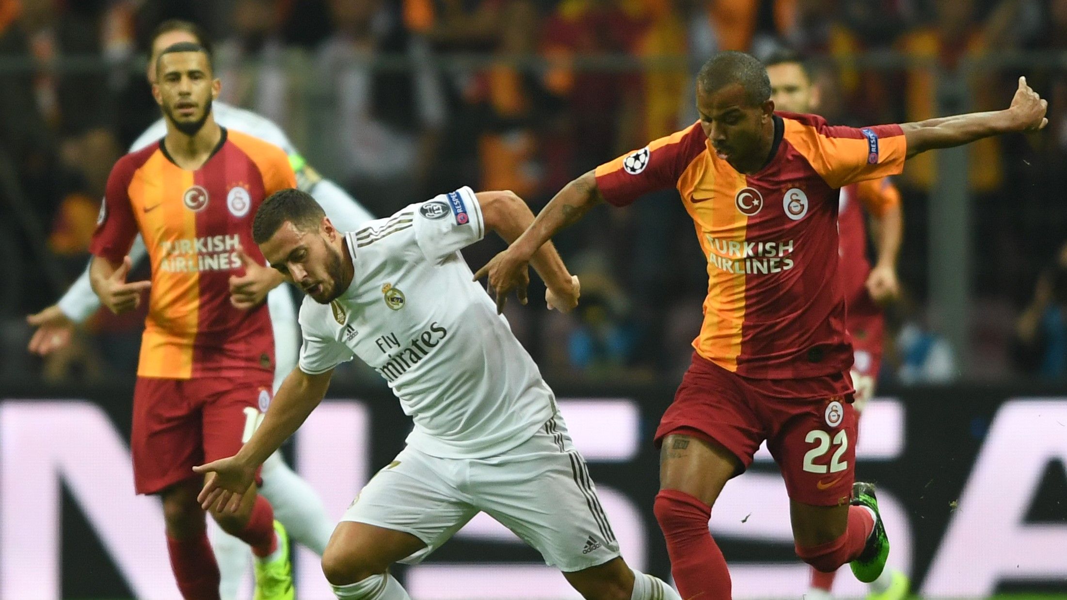 Eden Hazard Mariano Galatasaray Real Madrid UCL 22102019