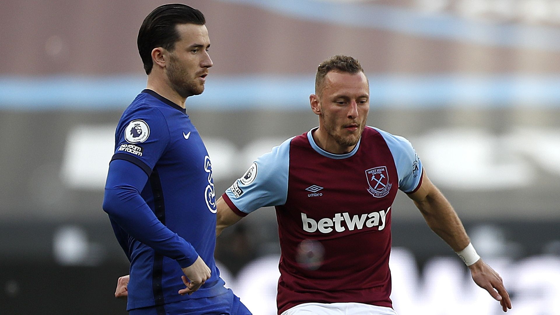 Ben Chilwell, Vladimir Coufal, West Ham vs Chelsea 2020-21