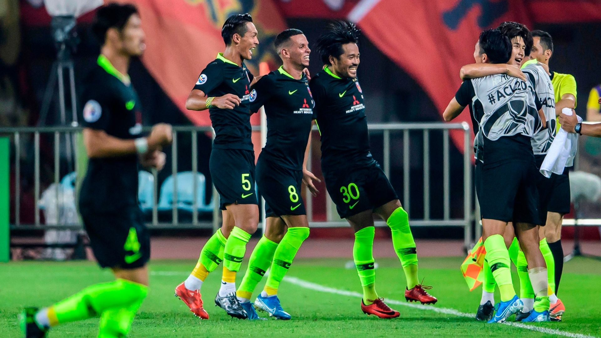 Celebration Urawa Red Diamonds Guangzhou Evergrande AFC Champions League SF 23102019