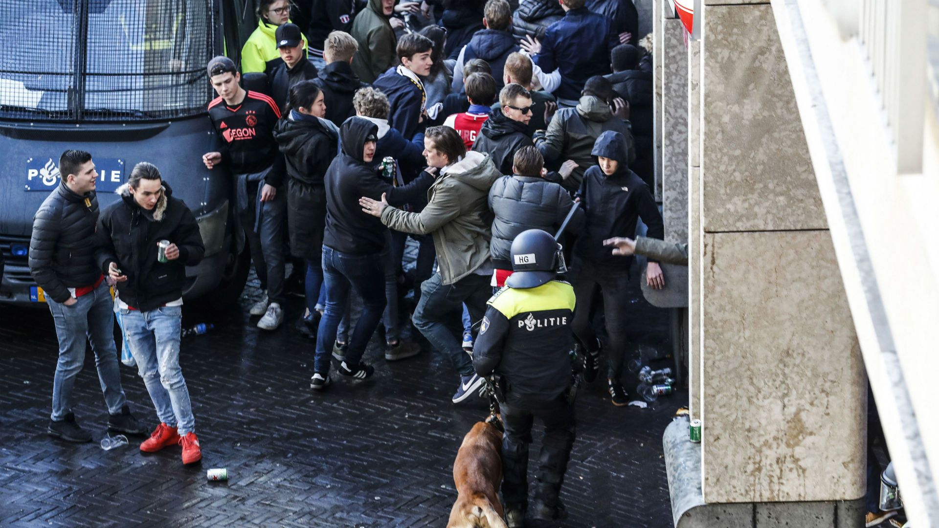 Ajax's supporters Champions League 2019