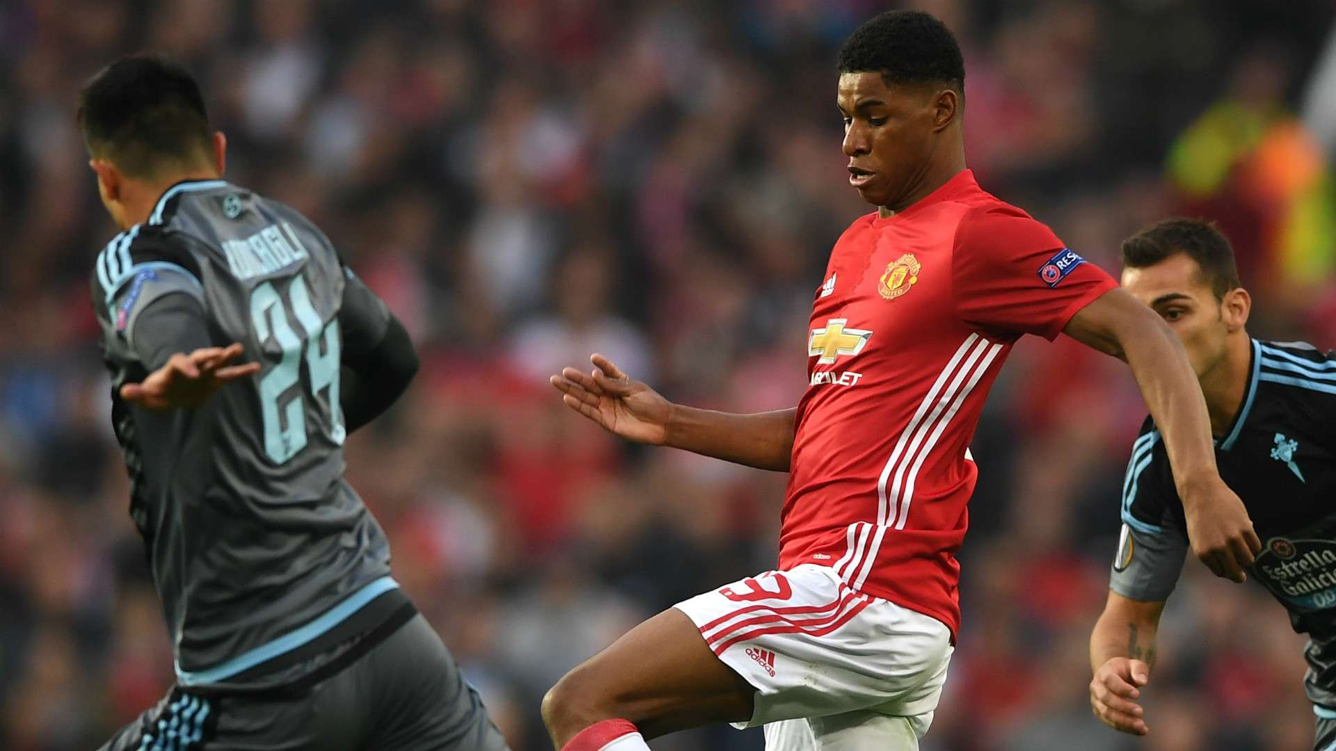 Marcus Rashford Manchester United Europa League