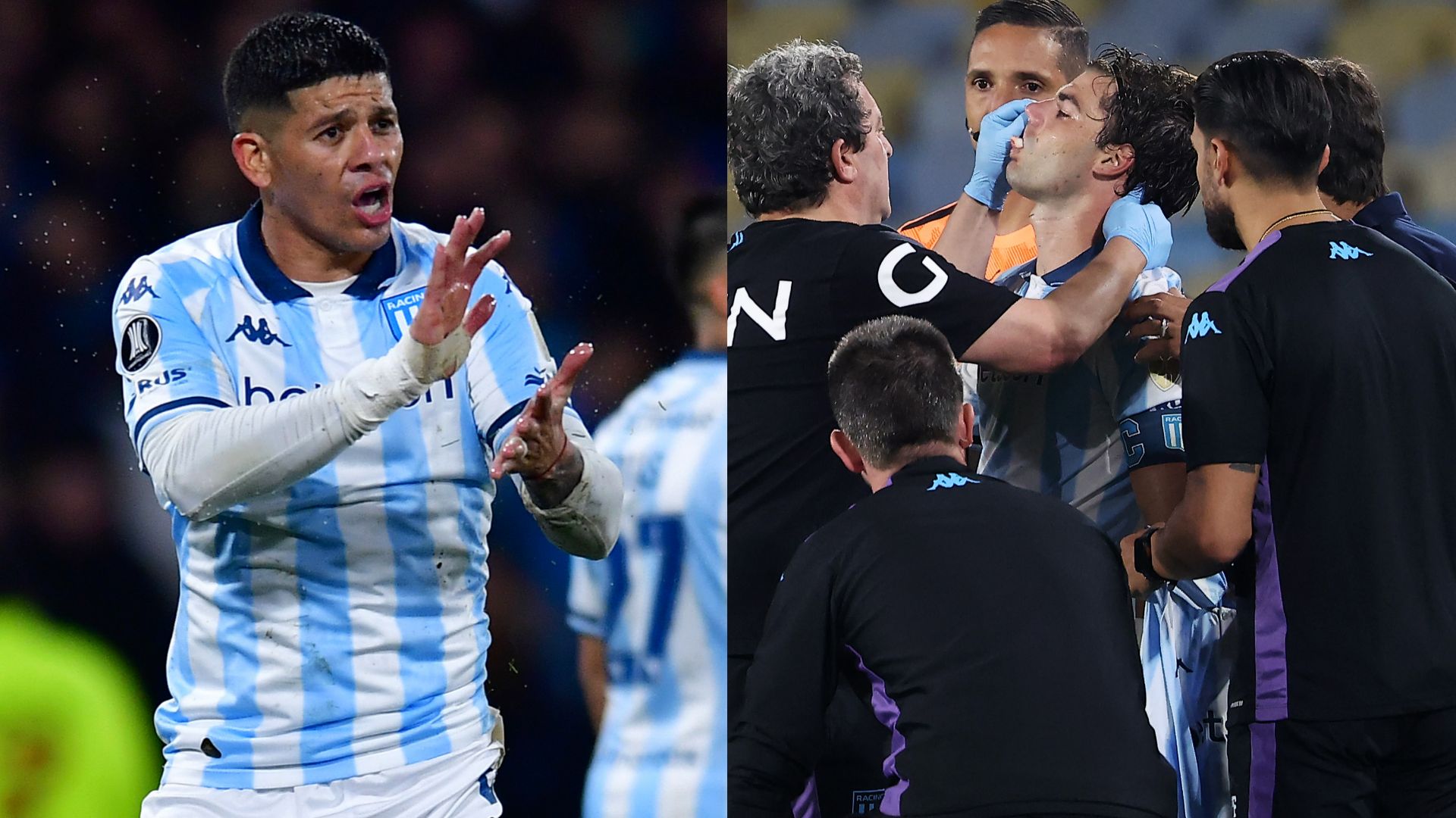 Marcos Rojo Racing Club 2025 Copa Libertadores Santiago Sosa