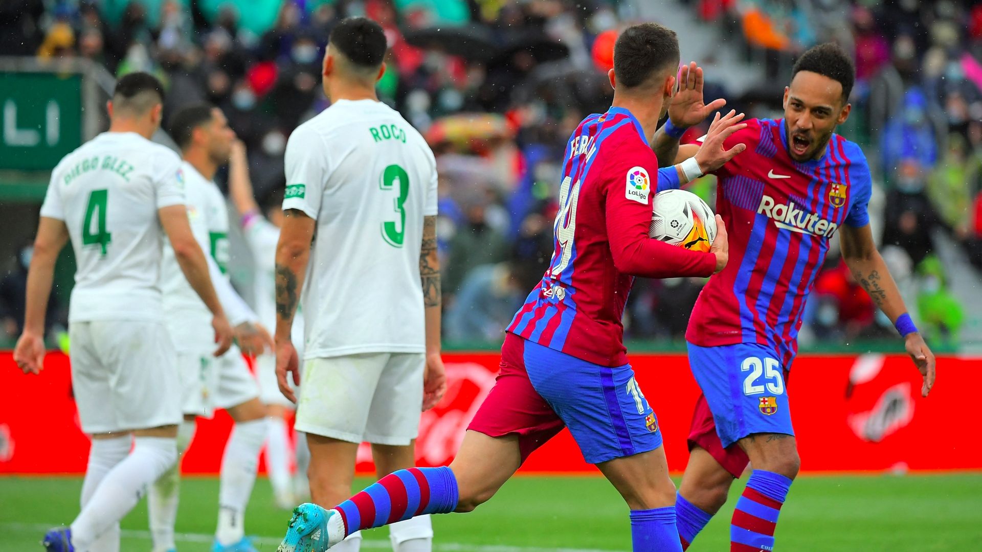 Aubameyang Ferran Barcelona vs. Elche