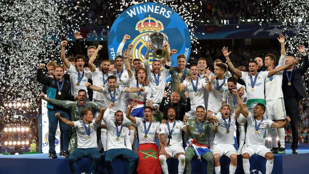 Real Madrid UCL Champions BL-győztes