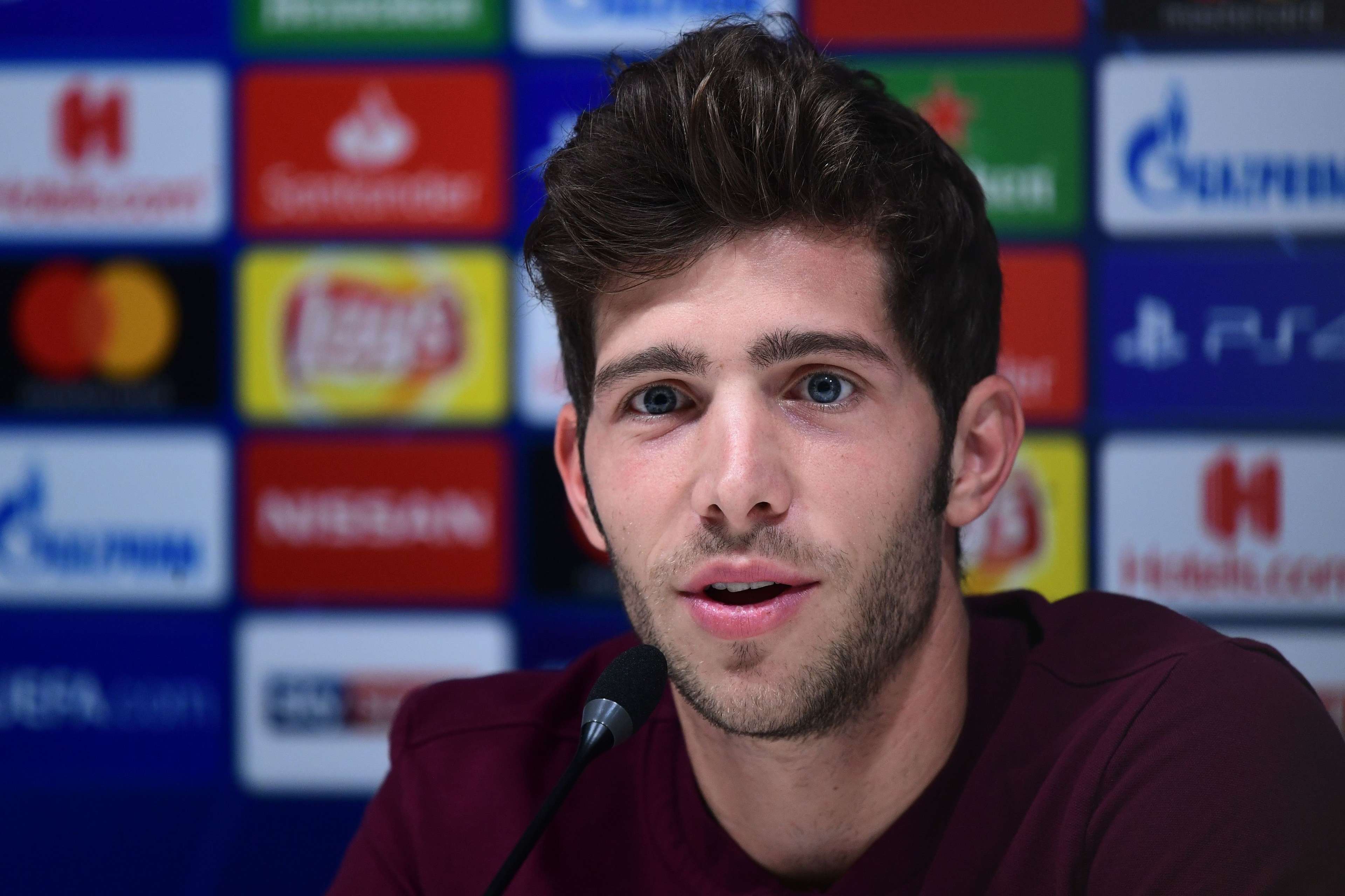 SERGI ROBERTO BARCELONA INTER CHAMPIONS LEAGUE