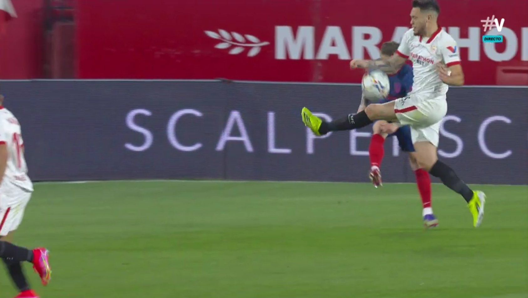 Lucas Ocampos, Sevilla vs. Atleti