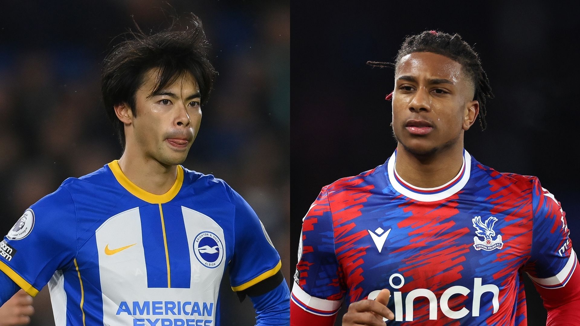 MP_Kaoru Mitoma_Brighton vs Michael Olise_Crystal Palace